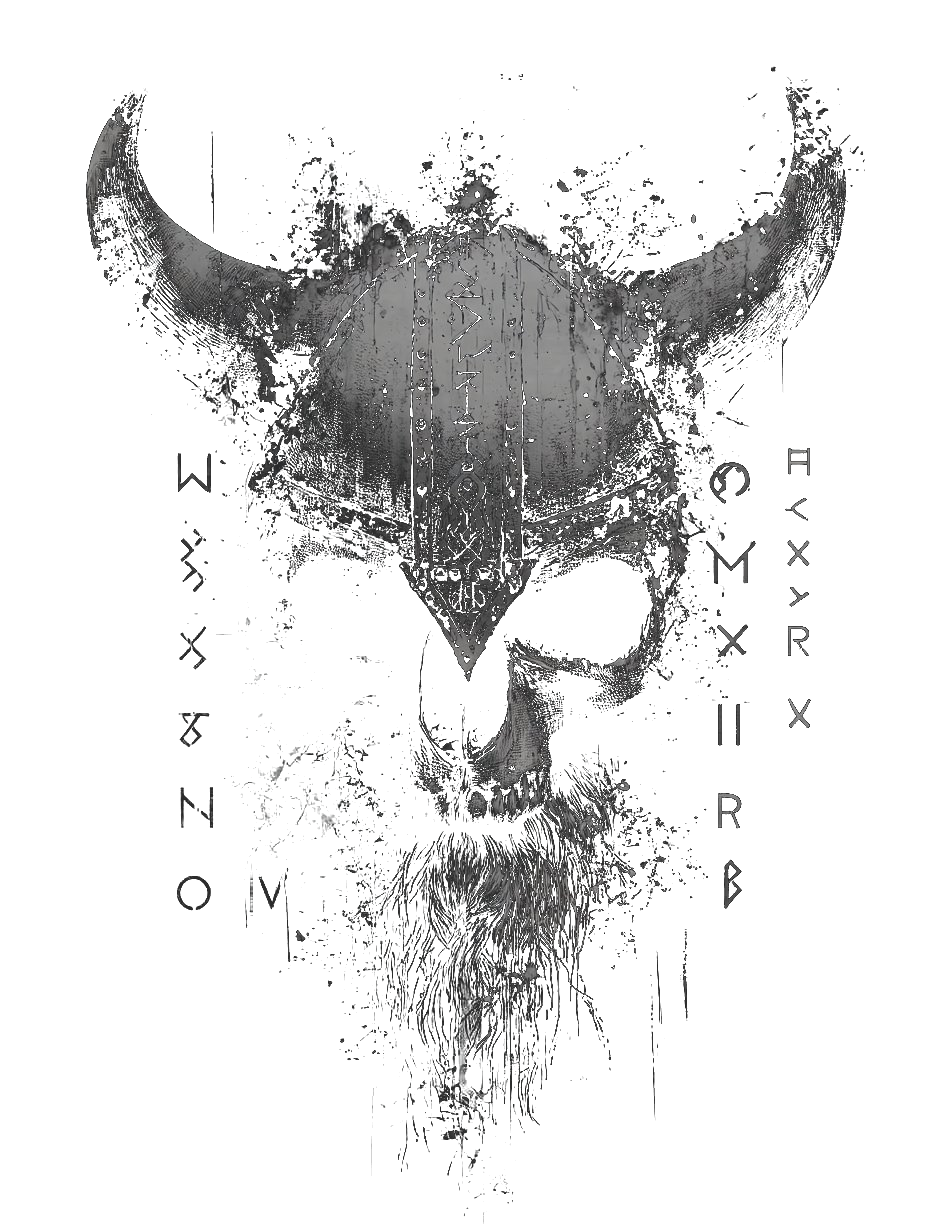 Draugr Helm Hoodie