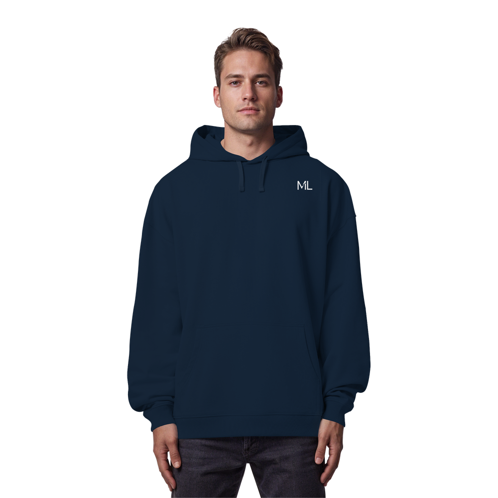 Draugr Helm - Organic Oversize Hoodie – Bild 9